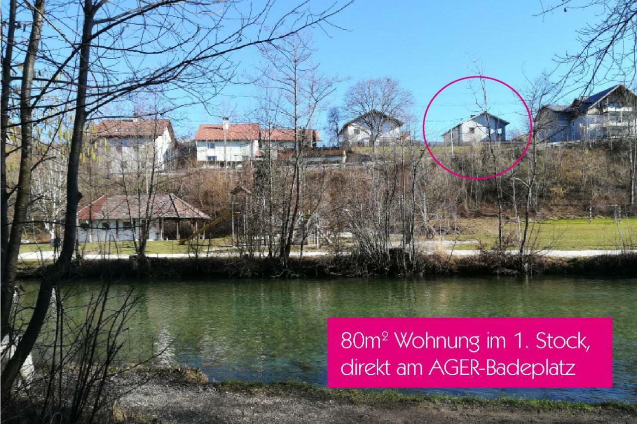 Ferienwohnung Agerblick 3 Zimmer Mit Kueche, 83M2 Lenzing 외부 사진